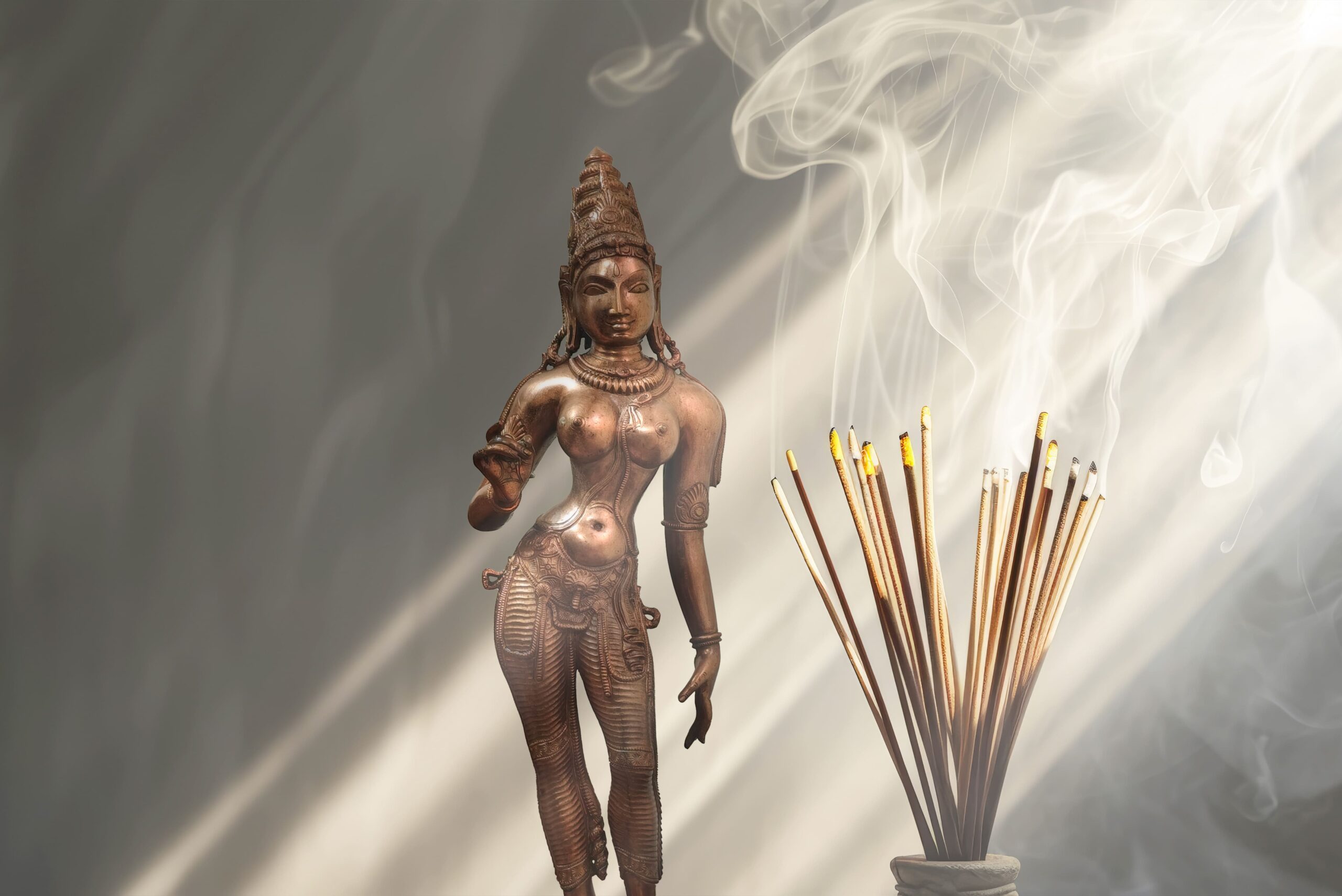 Padmini heritage incense statue